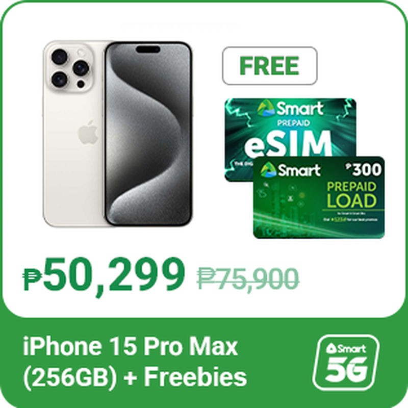 iPhone 15 Pro Max with Load Card Bundle image number 1